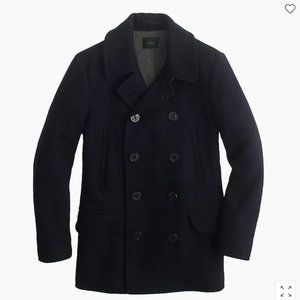 NEW! J. Crew Dock Peacoat with Thinsulate for Men/Unisex, XS, w/o tags